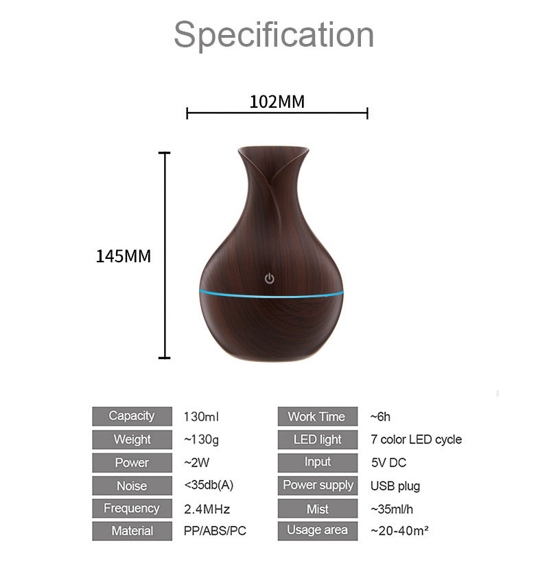 Ultrasonic Vase humidifier