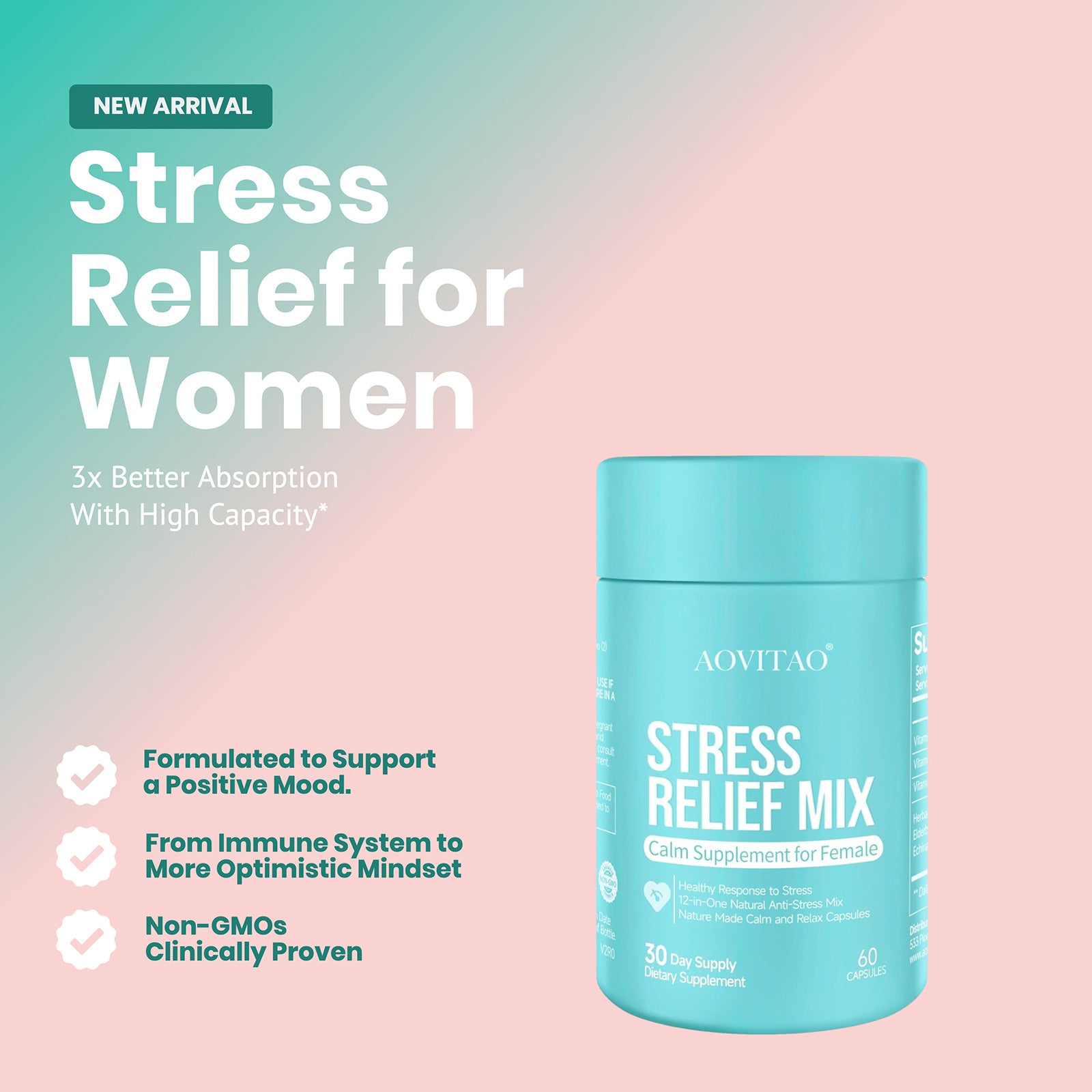 Stress Relief Mix For Women